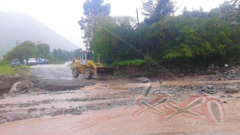 Por la lluvia, crecieron los arroyos de Aconquija