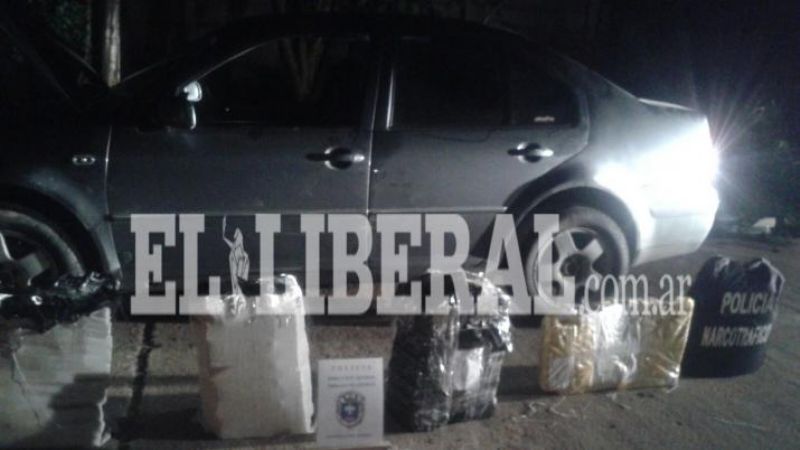 Catamarqueño involucrado en secuestro de 160 kilos de droga en Santiago del Estero