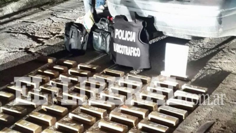 Catamarqueño involucrado en secuestro de 160 kilos de droga en Santiago del Estero