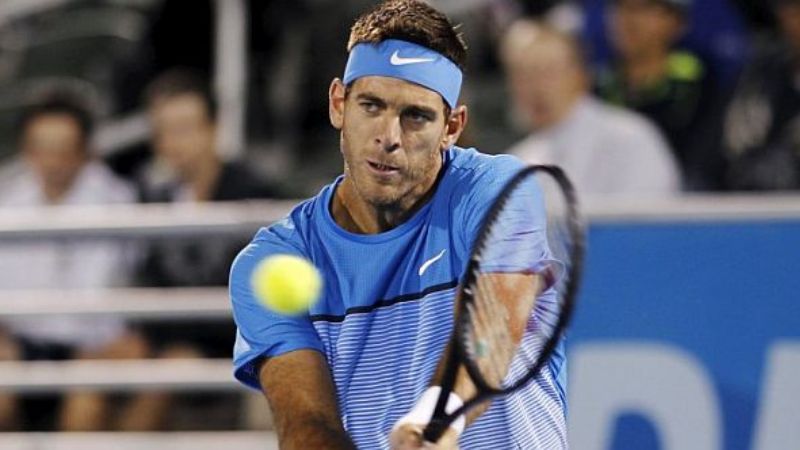 Del Potro alimenta la ilusión y hoy juega las semifinales
