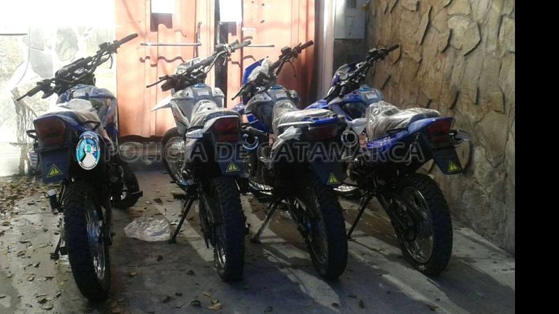 Recuperan 4 motos 0km robadas