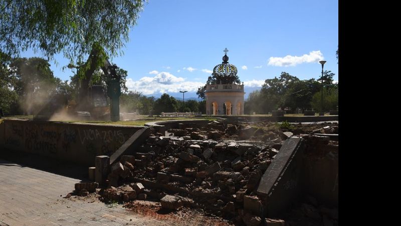 Comenzó la intervención en "La Alameda"