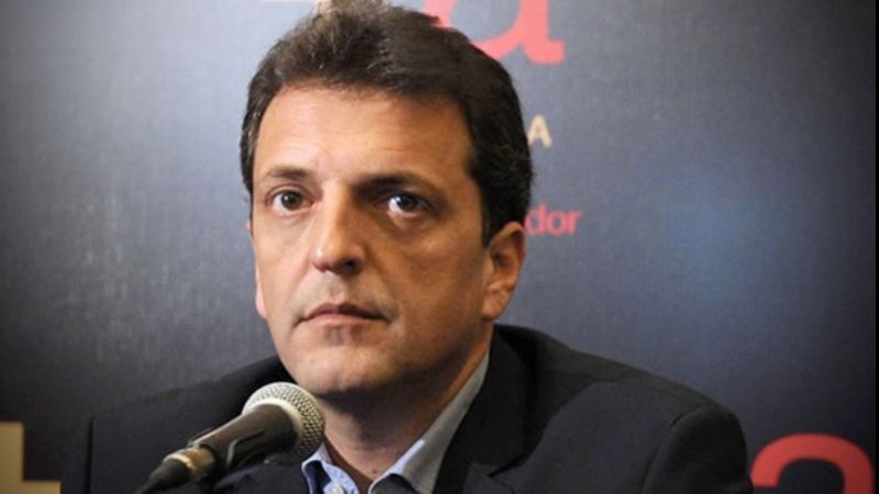 Para Sergio Massa, "la economía argentina no funciona"