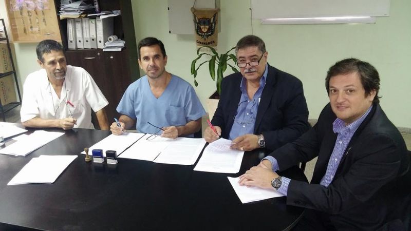 OSEP firmó convenio con el Colegio de Bioquímicos