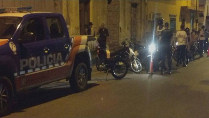 Mega operativo de control de tránsito dejó más de 100 motos secuestradas