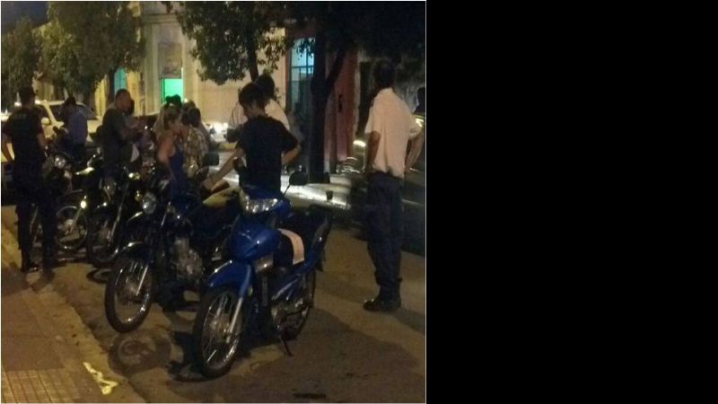 Mega operativo de control de tránsito dejó más de 100 motos secuestradas
