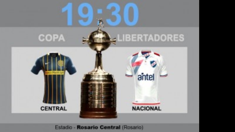 Rosario Central recibe a Nacional de Montevideo por el Grupo 2