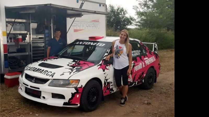 Meliza Prevedello lista para el arranque en el Argentino de Rally