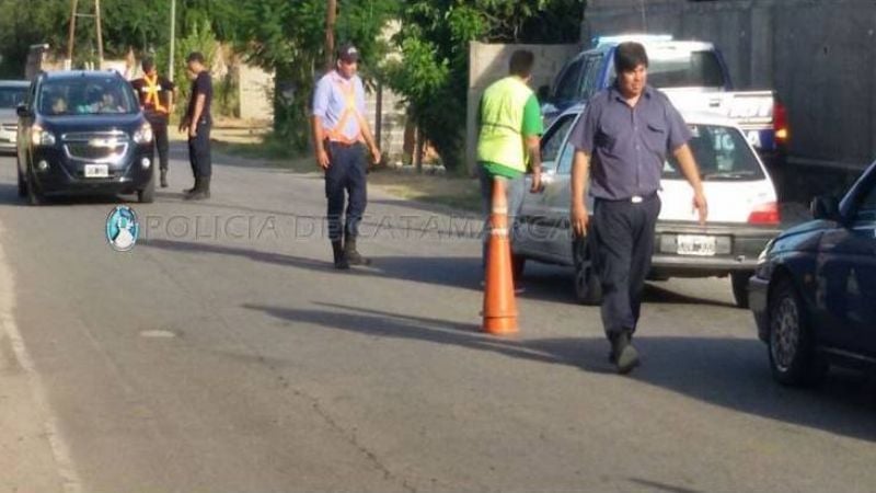 84 demoras en los controles de tránsito el fin de semana largo