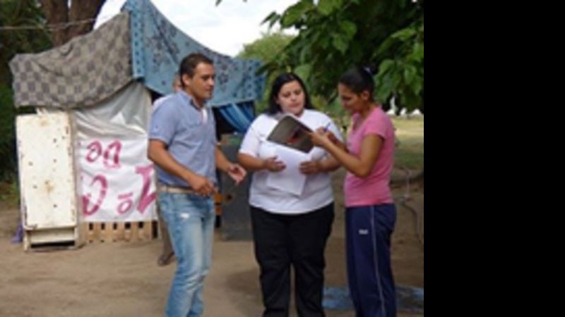 Mujer en la calle: “Se ve que Páez no tiene corazón”