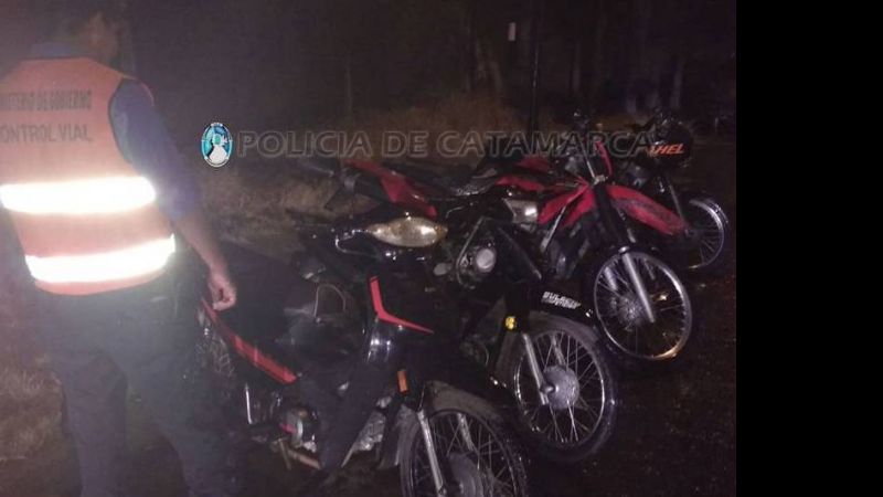 Casi 20 vehículos secuestrados y un arrestado en controles