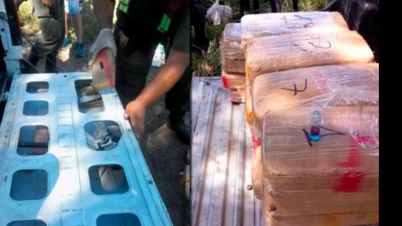 Tucumán: gendarmería detuvo a un chofer que llevaba ocultos 66 kilos de cocaína