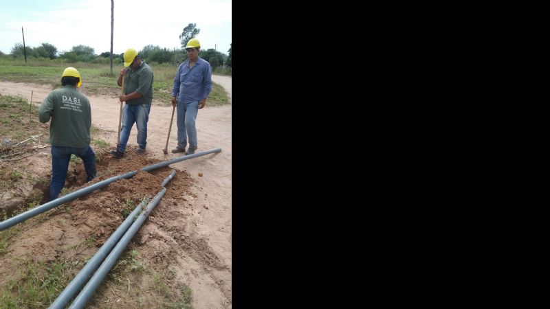 La DASI amplía red de agua potable en Quirós