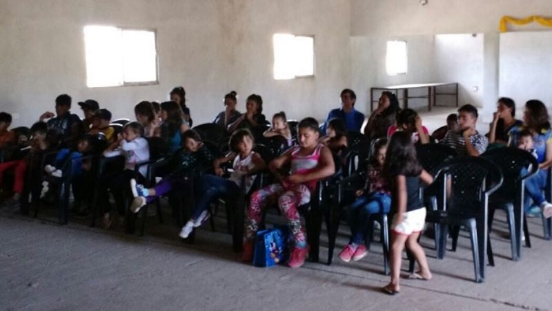 El Cine Móvil del INCAA/Cultura en La Puerta y Huillapima