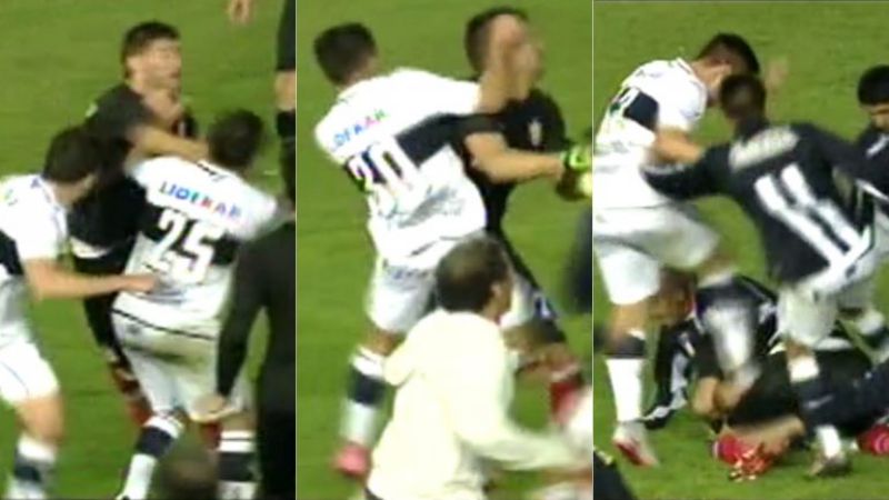 8 fechas de suspensión a Mazzola, Andujar y Álvaro Pereyra