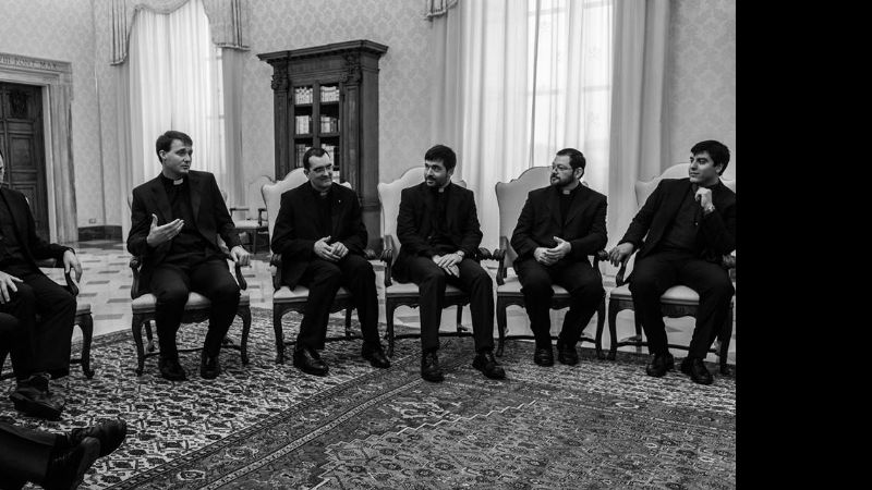 Sacerdote catamarqueño que estudia en Roma participó de encuentro con el Papa Francisco