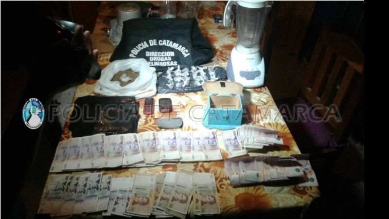 Golpe a la droga en Tinogasta