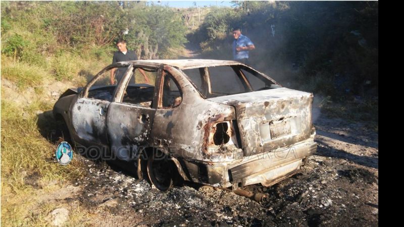 Se incendió un auto en la Capital
