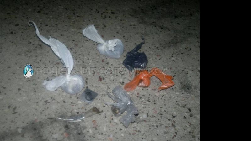 Tres jóvenes arrestados con droga en la Capital