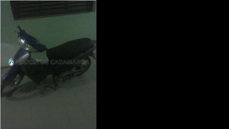 Recuperan un cuadro de moto