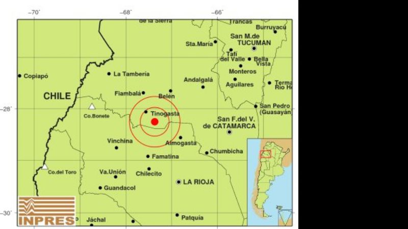 Arrancó la semana con dos temblores