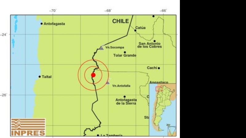 Arrancó la semana con dos temblores