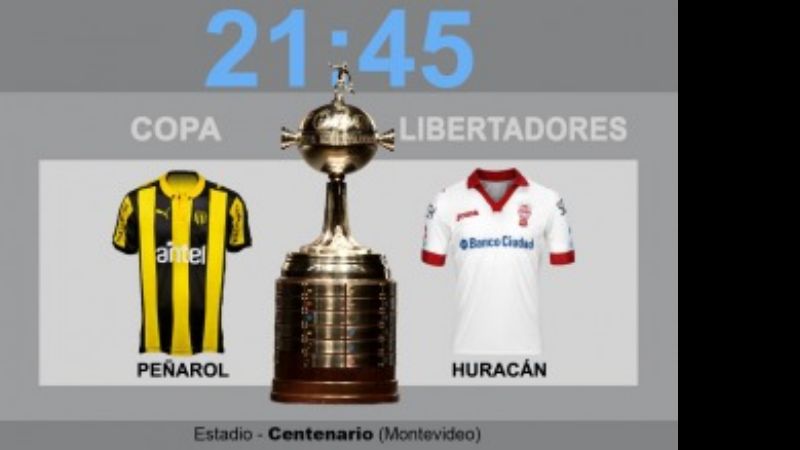 Huracán con Peñarol en Uruguay por el Grupo 4 de la Libertadores