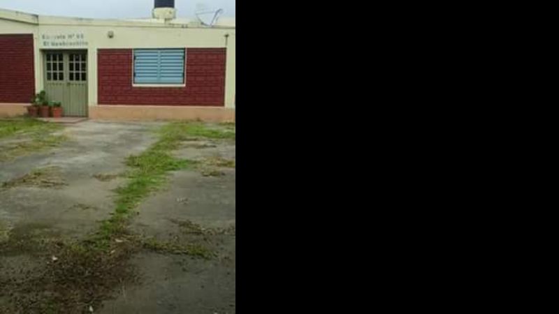 Escuela tomada en Quebrachito