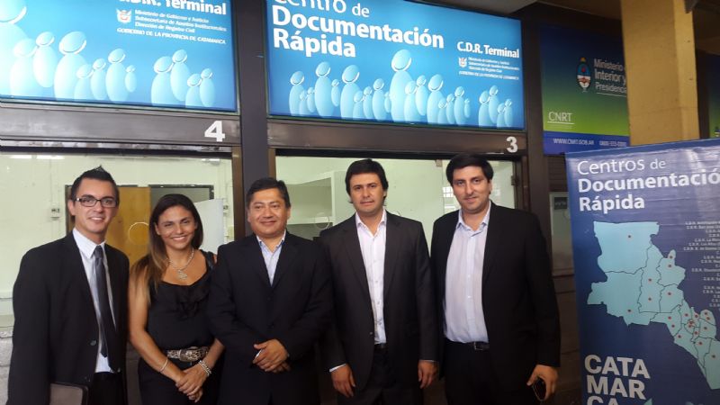 Centro de Documentación Rápida en la terminal de ómnibus
