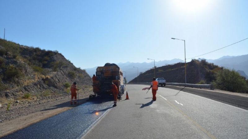 Ruta 40: Previenen por repavimentación en tramo Río Agua Clara-El Eje