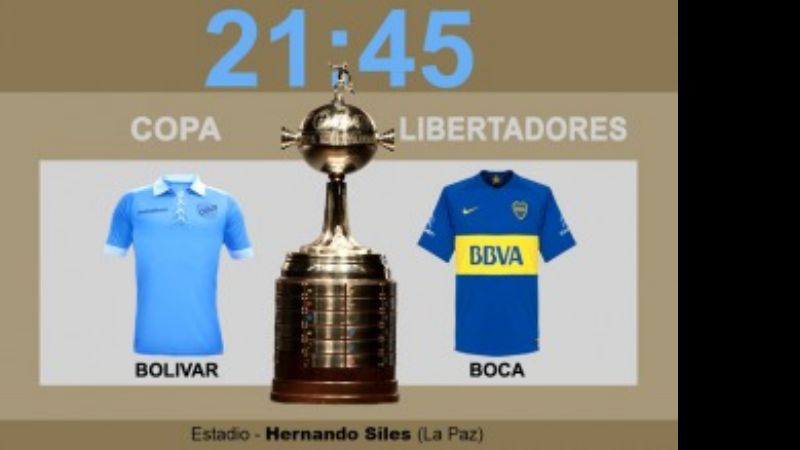 Boca ante el Bolivar, con la necesidad de sumar en la altura