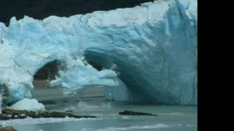 Cayó el glaciar Perito Moreno