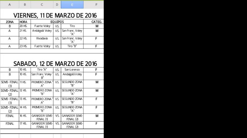Fin de semana a pleno con el Torneo de Voley de Andalgalá