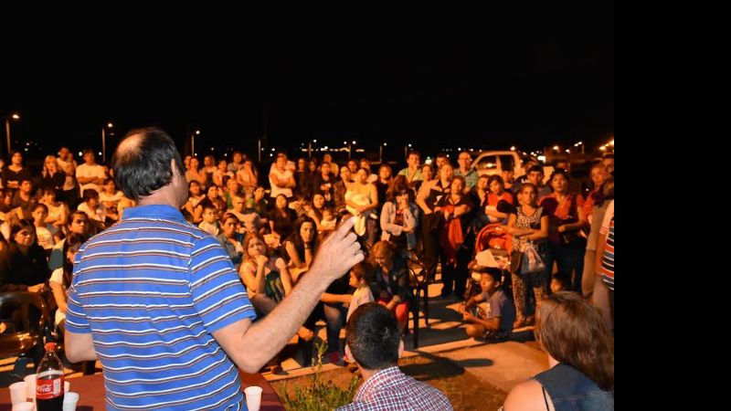 López Rodríguez se reunió con los vecinos de Valle Chico