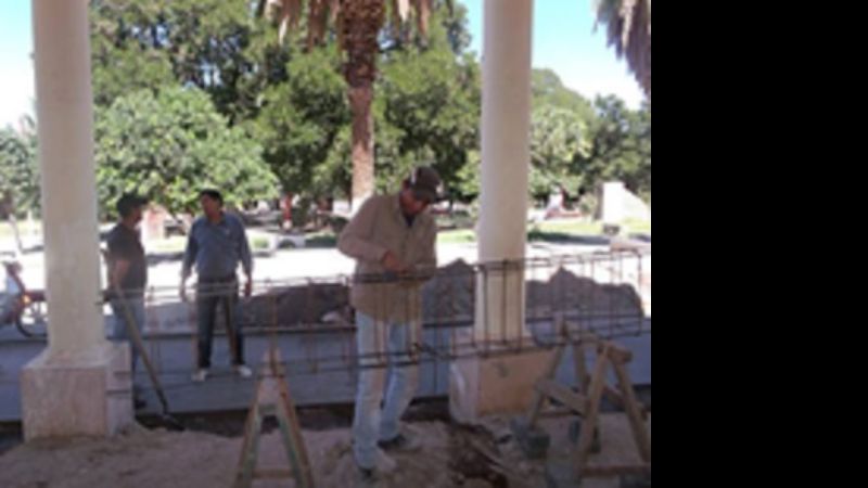 Los trabajos en la Iglesia de Chaquiago tienen un 80% de avance