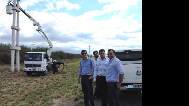 Notable avance de una obra eléctrica vital para Capayán