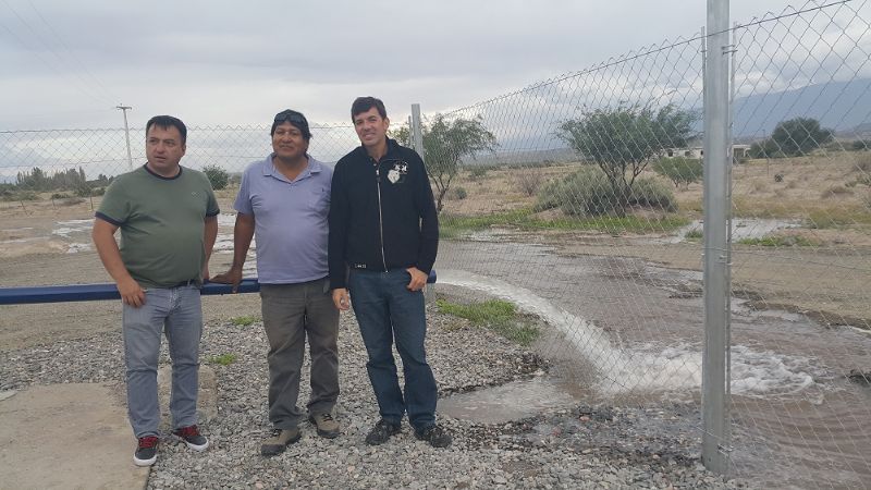 Dalla Lasta recorrió obras de la DASI en Santa María