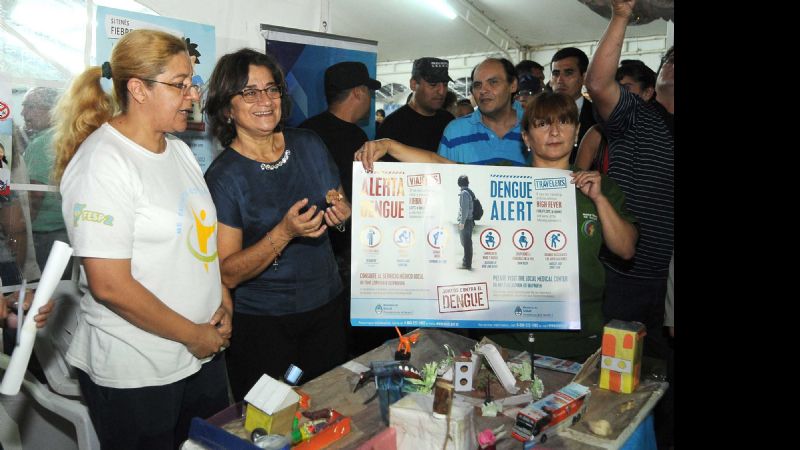 Lucía en el cierre de la Expo Mujer 2016