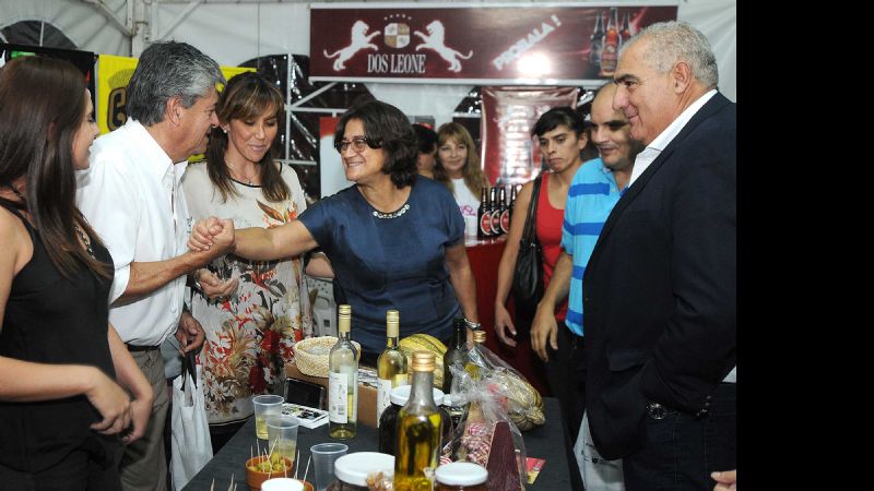 Lucía en el cierre de la Expo Mujer 2016