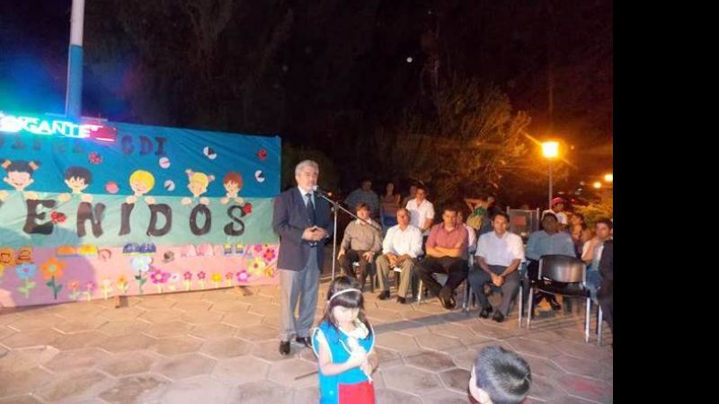 Inicio del ciclo lectivo de jardines en Tinogasta