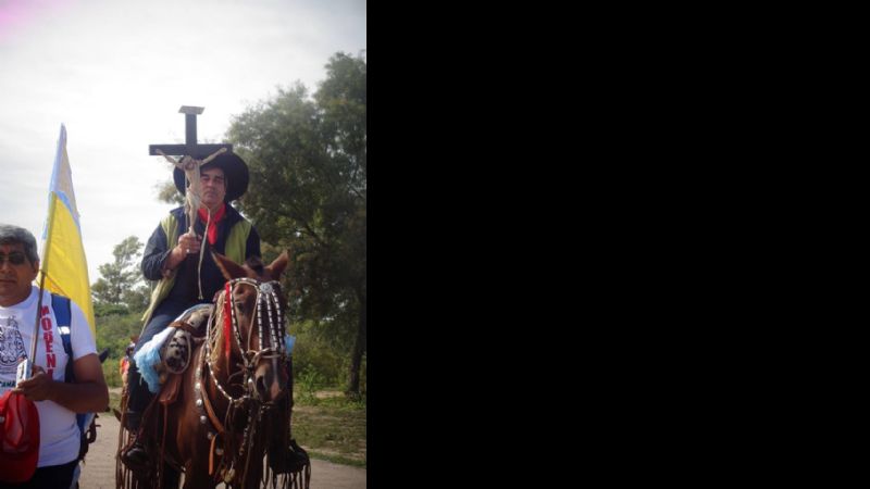 El Obispo bendijo el terreno donde construirán un templo dedicado al Cura Brochero