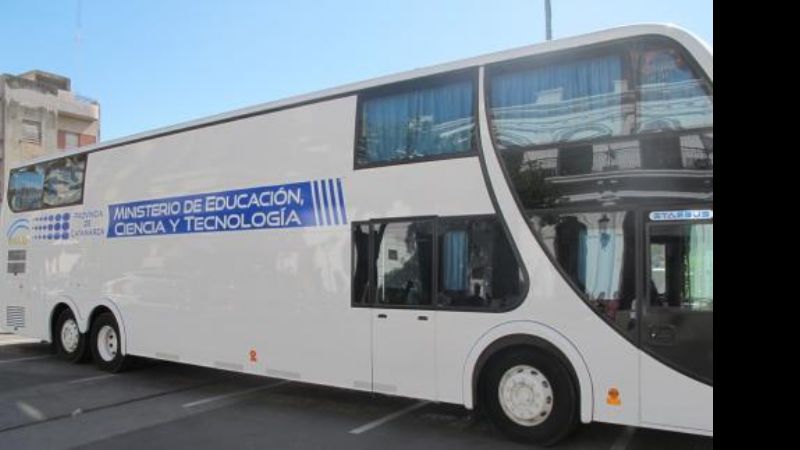 Comenzaron las actividades del Bibliomóvil