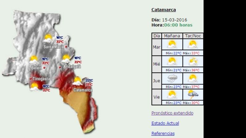 Se espera para el jueves una máxima de 37°