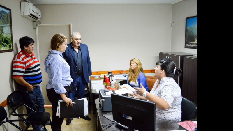 Gutiérrez recorrió obras en ejecución