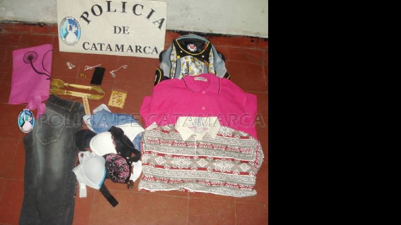 Recuperan elementos sustraídos de locales comerciales