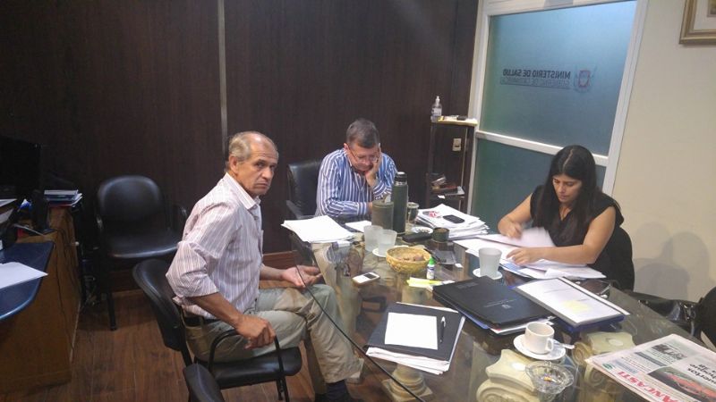 Contreras pidió mejoras en la salud pública de Ancasti