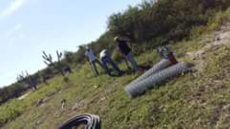Obra de agua potable en El Alto