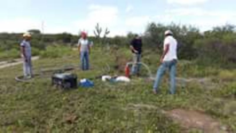 Obra de agua potable en El Alto