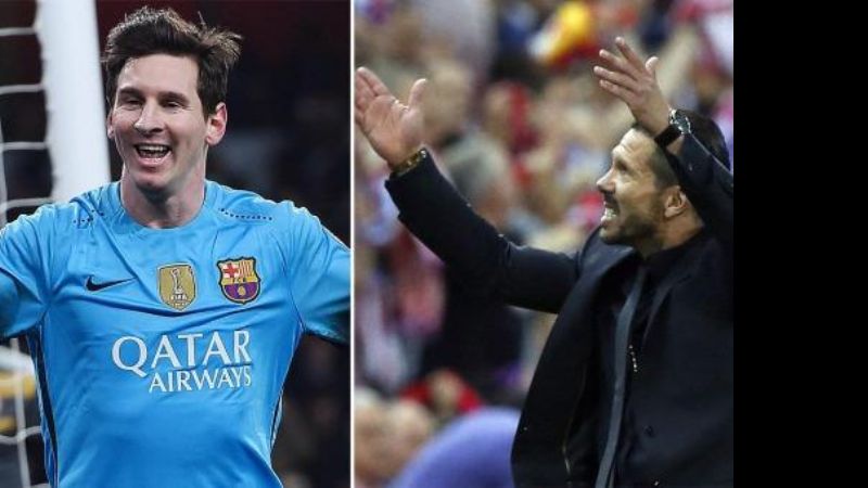Messi y el "Cholo" Simeone se enfrentarán en los 4tos. de la Champions