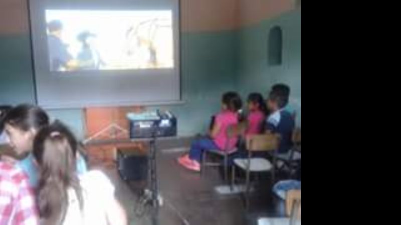 Cine Móvil en El Alto